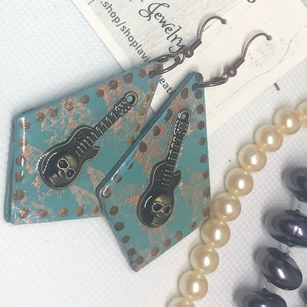 Mixed Media Designer Originals Earrings